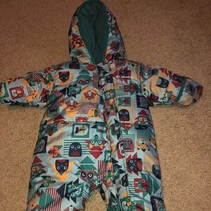 Columbia baby snowsuit